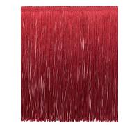 Frange de chaîne de 20 cm de long (style # CF08) rouge vin foncé # E10 (rouge bordeaux foncé) lot économique de 4,5 m