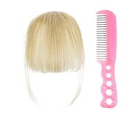 Frange De Perruque 1 Pièce Et Peigne 1 Pièce, Extensions De Cheveux Sans Couture, Extensions De Cheveux À Clipser, Pièces De Perruque Pour Femmes, Accessoires Pour Cheveux