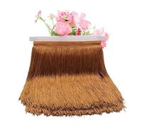 Frange de Tissu 10/15/20/30cm Yard Lace Trim Tassel Fringe DIY Latin Dress Stage Clothes Accessories Decorative Tassels For Curtains(Color 3,15cm)