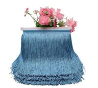 Frange de Tissu 10/15/20/30cm Yard Lace Trim Tassel Fringe DIY Latin Dress Stage Clothes Accessories Decorative Tassels For Curtains(Color 18,20cm)