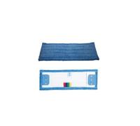 Frange microfibre poche/languette 6 oeillets 40 cm - Lot de 10