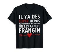 Frangin super heros qui ne portent pas de cape cadeau frère T-Shirt