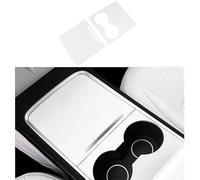frani Enveloppe de console centrale (édition blanche) conçue pour Tesla Model 3/Y 2021-2024, housse de console centrale Tesla pour modèle 3/Y (ne convient pas au modèle 3 Highland 2024)