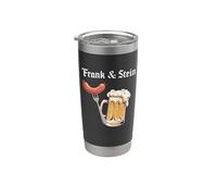 Frank And Stein Chemise de bière allemande pour la bière Gobelet isotherme en acier inoxydable double paroi