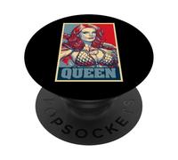 Frank Cho Icône propagande rousse reine croisade PopSockets PopGrip Adhésif