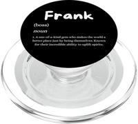 Frank Definition Personalized Name Custom Costume for Franks PopSockets PopGrip pour MagSafe