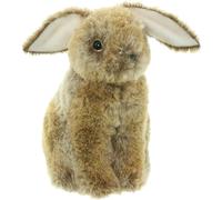 FRANK FLECHTWAREN Lapin décoratif Purzel, fourrure synthétique, polyester, plastique Dimensions : environ hauteur 22 cm