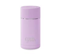 frank green - Tasse réutilisable en céramique - Tasse à café de voyage, tasse à café isotherme en acier inoxydable - Couvercle à bouton-poussoir - 355 ml - Lilas brume