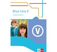Frank Haß Blue Line 1: Vokabeltraining aktiv Klasse 5 (Blue Line. Ausgab (Relié)