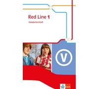 Frank Haß Red Line 1 / Ausgabe 2014: Red Line / Vokabellernheft: Ausgabe (Poche)
