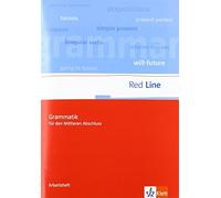 Frank Haß Red Line: Grammatik für den Mittleren Abschluss Klassen 5- (Broschüre)