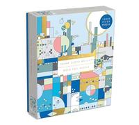 galison Puzzle – Frank Lloyd Wright City by the Sea – 1000 pièces – foil