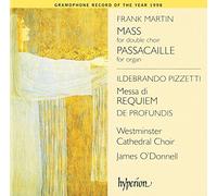 Frank Martin-Ildebrando Pizzetti : Œuvres Sacrées