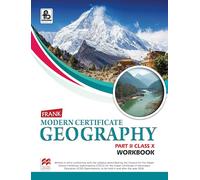 Frank Modern Certificate Geography workbook for ICSE 2026 - Class 10| Latest Syllabus Edition