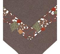 Frank Nappe Décor d'automne avec Feuillage Centre Marron