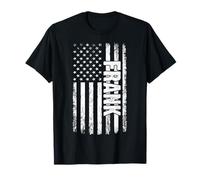 Frank Nom Personnel Drapeau américain rétro Men Femmes T-Shirt