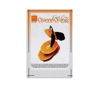 Frank Ocean Channel Orange Poster anti-éclaboussures pour salon et chambre à coucher Peintures à suspendre Convient pour plusieurs scénarios Pas besoin de perforation Facile à installer Convient pour