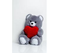 FRANK ours en peluche 50cm gris