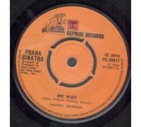 FRANK SINATRA - MY WAY 7 INCH (7" 45) UK REPRISE 1969 (Katalog-Nummer: RS20817)