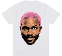 Frank Vintage T-Shirt Blond Hip Hop Pop Music Singer R&B Cotton Men T Shirt New Tee Tshirt Womens Tops T-Shirt White M