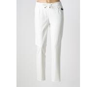 frank walder pantalons femme de couleur blanc 38