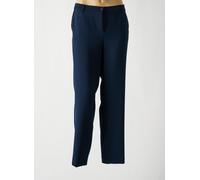 frank walder pantalons femme de couleur bleu 48