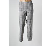 frank walder pantalons femme de couleur gris