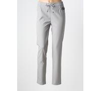 frank walder pantalons femme de couleur gris 38