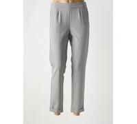 frank walder pantalons femme de couleur gris 38