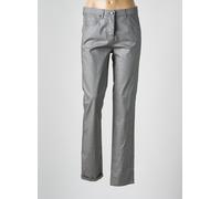 frank walder pantalons femme de couleur gris 40