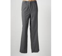 frank walder pantalons femme de couleur gris 46