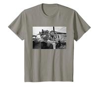 Frank Zappa à Londres Mothers of Invention 1971 Apostrophe T-Shirt, Enfant, Ardoise, 6 Ans