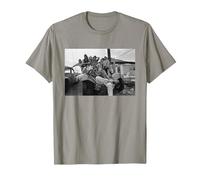 Frank Zappa à Londres Mothers of Invention 1971 Apostrophe T-Shirt, Homme, Ardoise, M