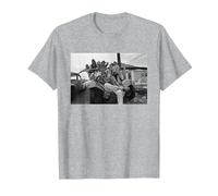 Frank Zappa à Londres Mothers of Invention 1971 Apostrophe T-Shirt, Homme, Gris Chiné, 3XL