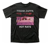 Frank Zappa Hot Rats T Shirt Mens Licensed Rock N Roll Music Retro Band Black XL