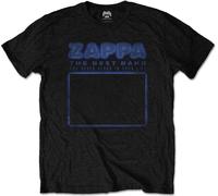 Frank Zappa - "Never Heard" T-shirt Homme/Femme Unie RO7808 (S) (Noir)
