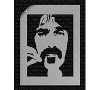 Frank Zappa Portrait Pochoir Décoration Artistique & Loisirs Créatifs Modèle Peinture Toile Art, Murs, Tissus, Meubles Différentes Tailles Options Pochoirs Réutilisables par Ideal Stencils