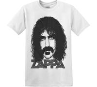 Frank Zappa - T-shirt homme/femme unie RO7697 (XXL) (Blanc)