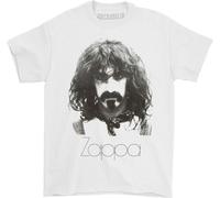 Frank Zappa - T-Shirt Logo pour homme/femme unie RO5732 (S) (Blanc)