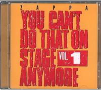 Frank Zappa - You Can't Do That Vol.1 [Import]