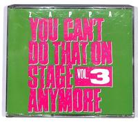 Frank Zappa - You Can't Do That Vol. 3 [Import]