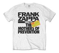 Frank Zappa Zapts11mw03 T-Shirt, Blanc, L Mixte
