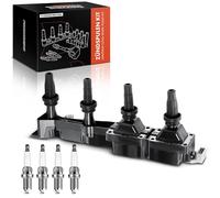 Frankberg 1 bobine d'allumage + 4 bougies d'allumage 0242229797