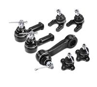 Frankberg 1 bras de suspension, 4 rotules de suspension, 2 rotules de direction essieu avant compatible avec la série B UN 2.2L-2.6L 1999-2006 BT-50, Pick-up CD UN 2.5L 3.0L 2006-2015, remplace