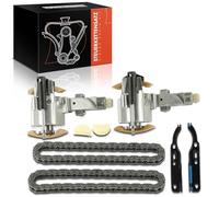 Frankberg 1 jeu de chaîne de distribution essence compatible avec A6 4A C4 4.2L 1996-1997 T.o.u.a.r.e.g 7L6 7L7 7LA 4.2L 2002-2010 A8 4D2 4D8 4.2L 1994-200202-2002 Remplace# 077109087C