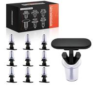 Frankberg 10 clips de fixation pour joint de porte 21497 1H0837719 | Compatible avec: S.h.a.r.a.n 7M6 7M8 7M9, Golf Van III Variant 1H5, Golf III Cabriolet 1E7, S.h.a.r.a.n 7N