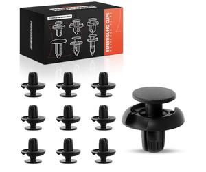 Frankberg 10 clips de fixation, rivs d'expansion pour pare-chocs | 91501S04003; Compatible avec: Capa GA, HR-V RU, HR-V GH, Legend IV KB, J.a.z.z I AA, J.a.z.z II GD, Légende III KA