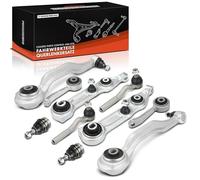 Frankberg 10-pièces Kit de Bras de Suspension Essieu Avant Compatible avec CLS C219 CLS280-CLS500 W211 E200-E500 T-modèle S211 E200 E500 Remplacer# 2113301211