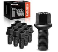 Frankberg 10x Boulon de roue Compatible avec A4 Avant 8K5 A3 Sportback 8VA 8VF A2 8Z0 A1 Sportback 8XA 8XF A1 8X1 8XK Remplacer# 443601139D