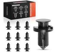 Frankberg 10x Clip de Fixation Pare-chocs Compatible avec Qashqai +2 I J10 JJ10E NJ10 SUV Jazz II GD GD GE2 GE3 Hayon Civic VI Aerodeck Berline MB MC Remplacer# 0155309241